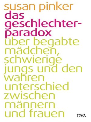 cover image of Das Geschlechter-Paradox
